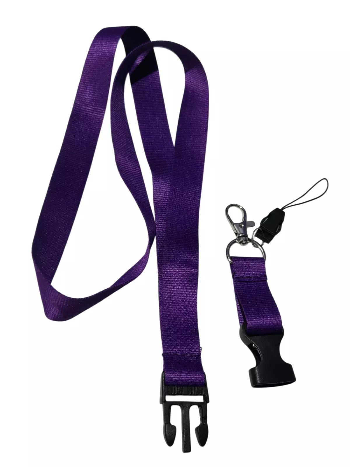 Personalised Lanyard with Detachable Clip (2cm Wide)