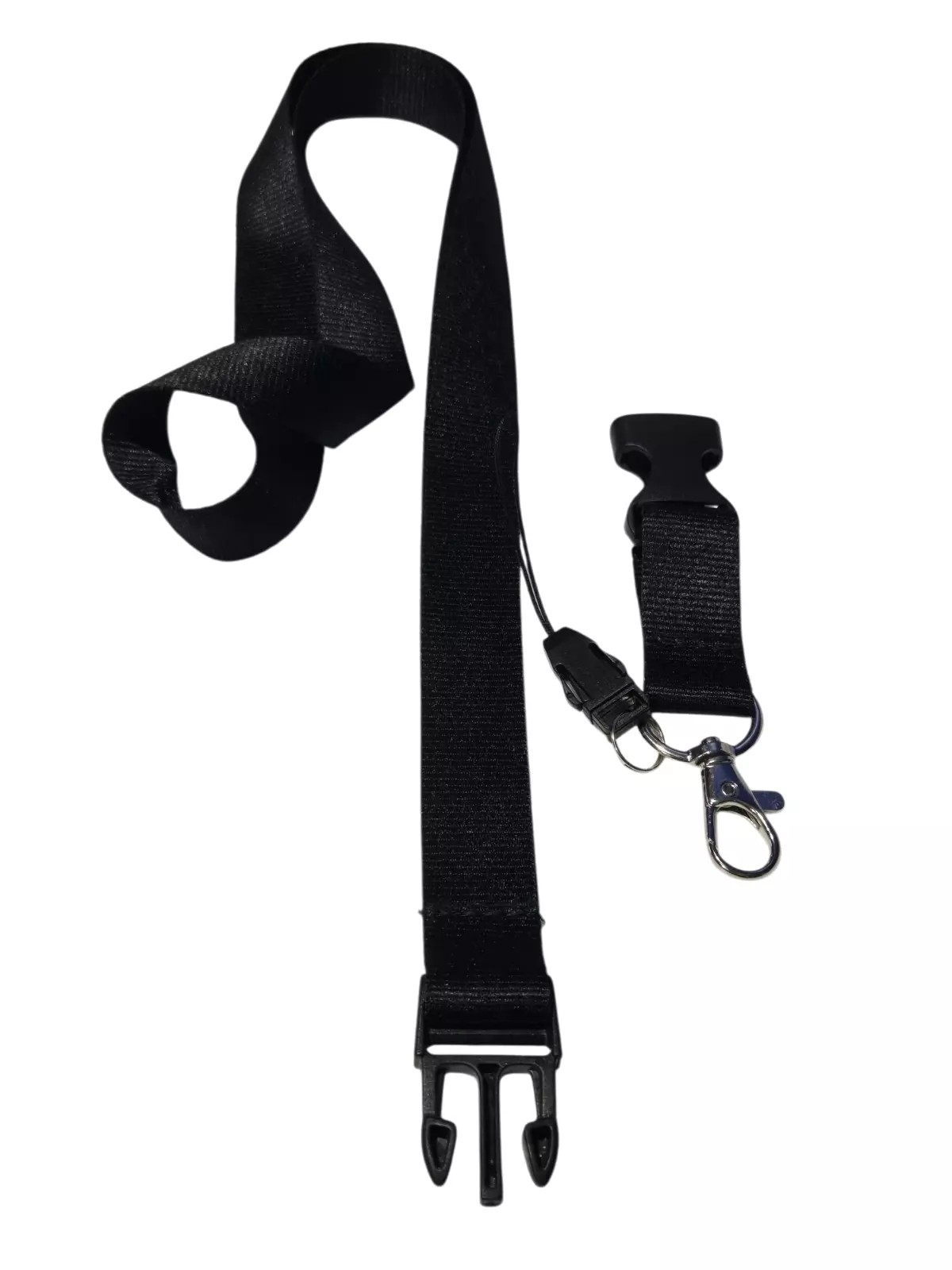 Personalised Lanyard with Detachable Clip (2.5cm Wide)